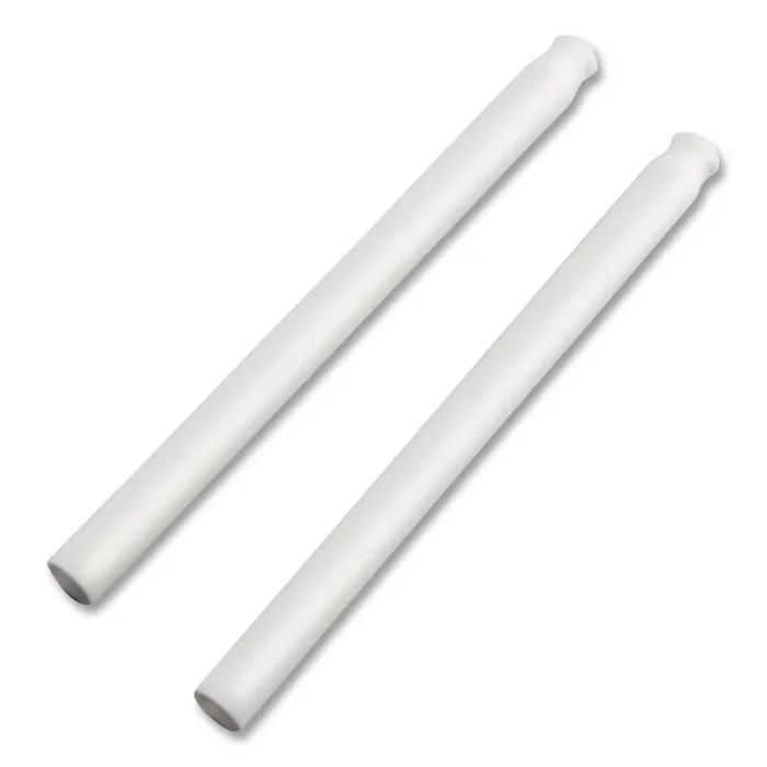Pentel® Clic Eraser Refills For Pentel Clic Erasers, Cylindrical Rod, White, 2/pack