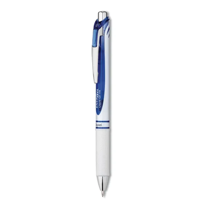 Pentel® EnerGel RTX Gel Pen, Retractable, Medium 0.7 mm, Assorted Ink and Barrel Colors, 3/Pack