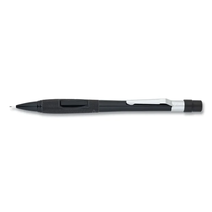 Pentel® Quicker Clicker Mechanical Pencil, 0.5 mm, HB ( 2), Black Lead, Black Barrel