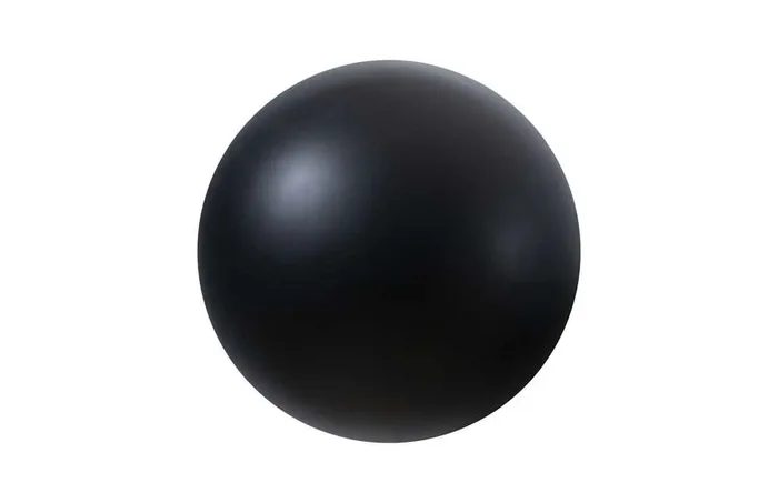 Phillips Collection – Ball on the Wall, Large, Matte Black – PH100848