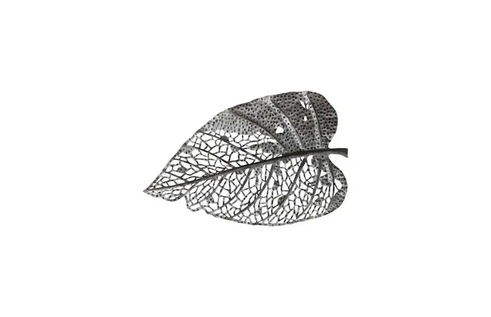 Phillips Collection – Birch Leaf Wall Art, Silver, SM – TH108530