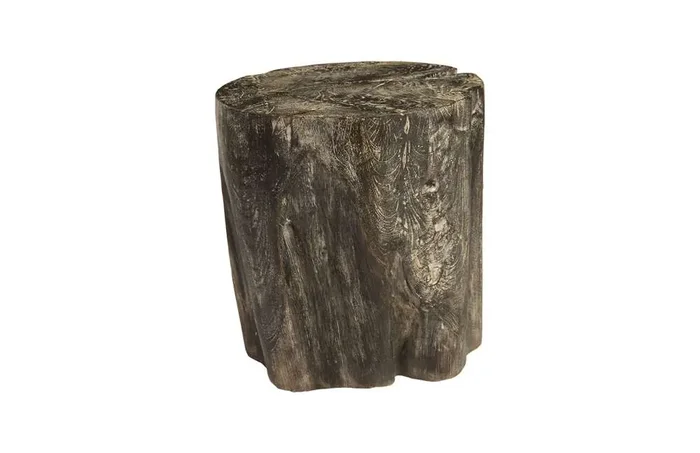 Phillips Collection – Black Wash Stool, Round – ID85089