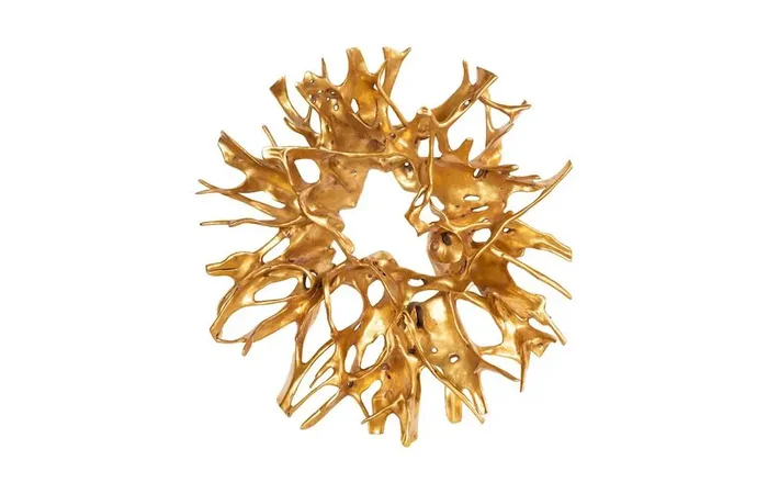 Phillips Collection – Cast Root Wall Decor, Gold Leaf – PH116916