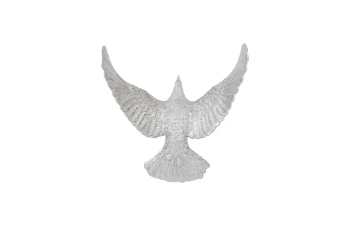Phillips Collection – Dove Wall Art, Silver Leaf – PH97540