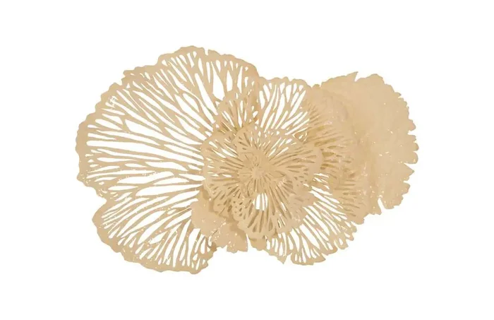 Phillips Collection – Flower Wall Art, Medium, Ivory, Metal – TH83084