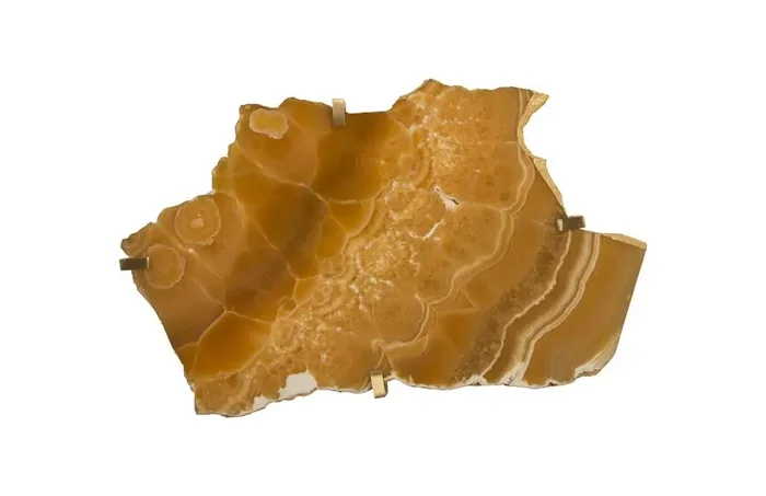 Phillips Collection – Gem Wall Tile in Brass Setting, Sand Onyx – CH84023