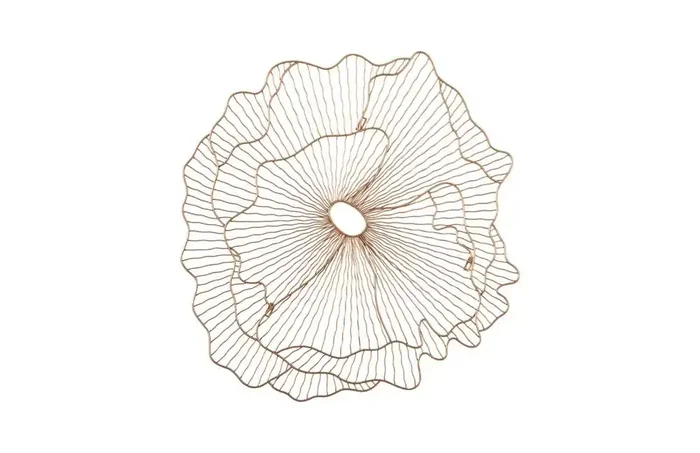 Phillips Collection – Poppy Flower Wall Art, Copper, SM – TH108863