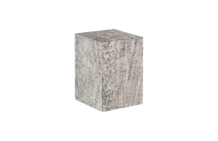 Phillips Collection – Prism Pedestal, Small, Gray Stone – TH97656