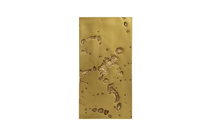 Phillips Collection – Splotch Wall Art, Rectangle, Gold Leaf – PH107321