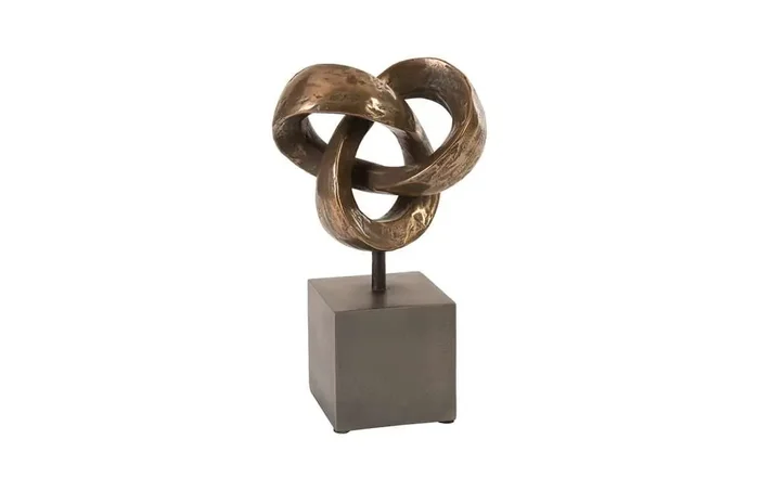 Phillips Collection – Trifoil Table Sculpture, Bronze – PH80670