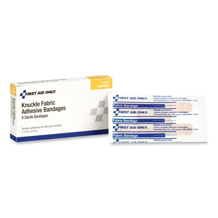 PhysiciansCare® by First Aid Only® First Aid Fabric Knuckle Bandages, 8/box