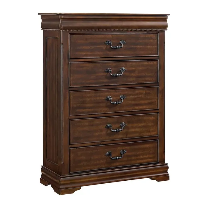 Picket House Furnishings – Coppola 6-Drawer Chest in Cherry – B-6580-5-CH