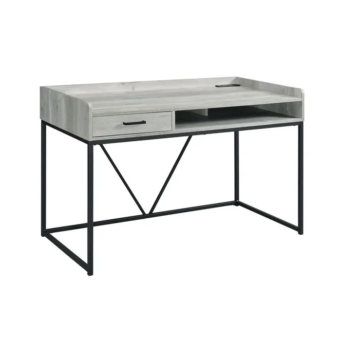 Picket House Furnishings – Peyton Desk in Grey – CKPS300DK
