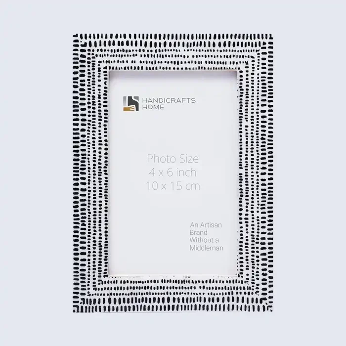 Picture Frames Rhythm Particles Pattern Resin Inlay Collection in 3 Sizes – Wholesale picture frames