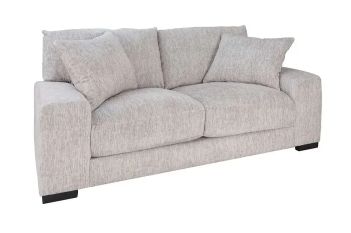 Porter Designs – Big Chill Soft Microfiber Loveseat, Cream – 01-33C-02-4439