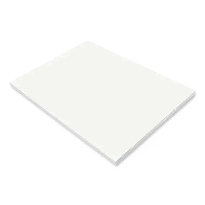 Prang® SunWorks Construction Paper, 50 lb Text Weight, 18 x 24, White, 50/Pack