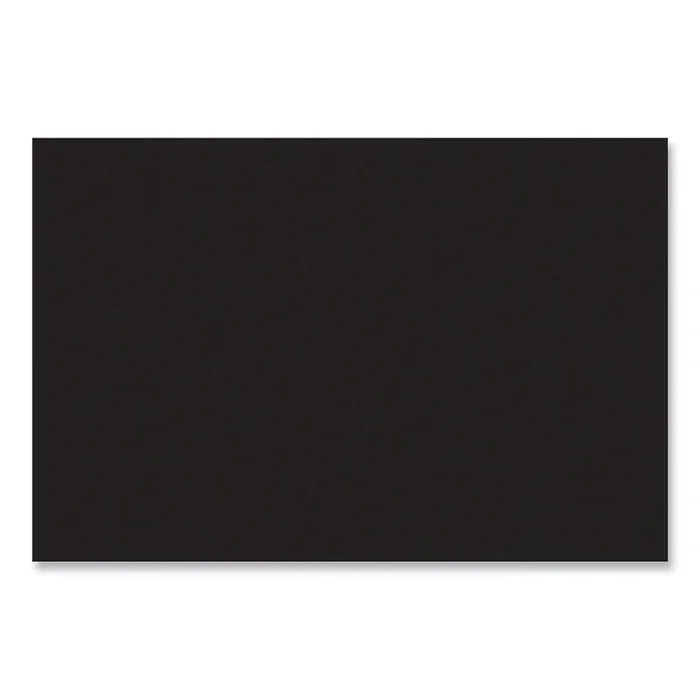 Prang® SunWorks Construction Paper, 50 lb Text Weight, 24 x 36, Black, 50/Pack