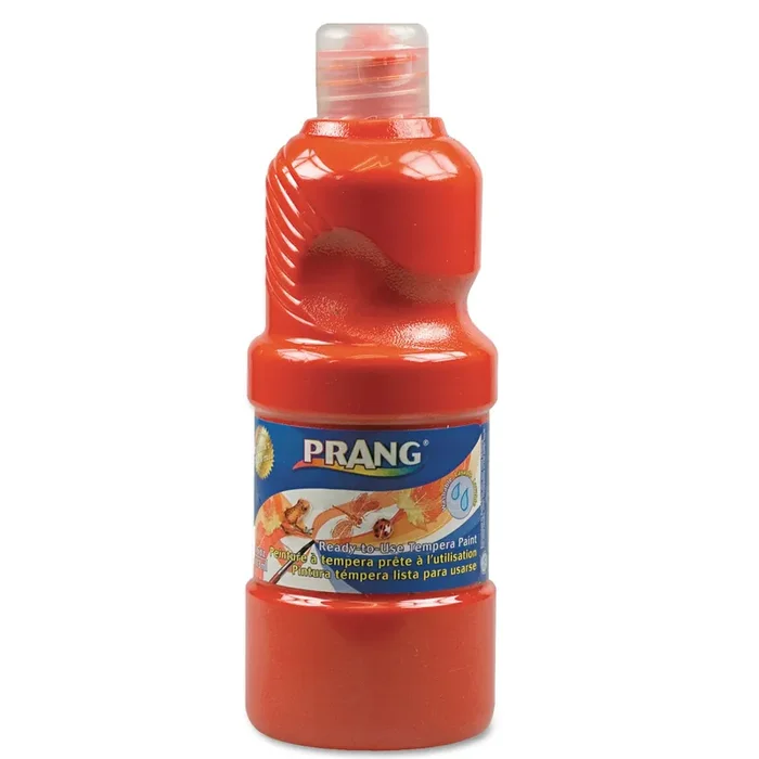 Prang® Washable Paint, Orange, 16 Oz Dispenser-Cap Bottle