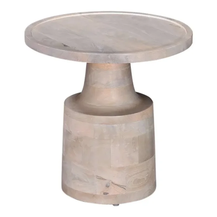 Primo International – Capri Wood Pedestal Side Table – 59636