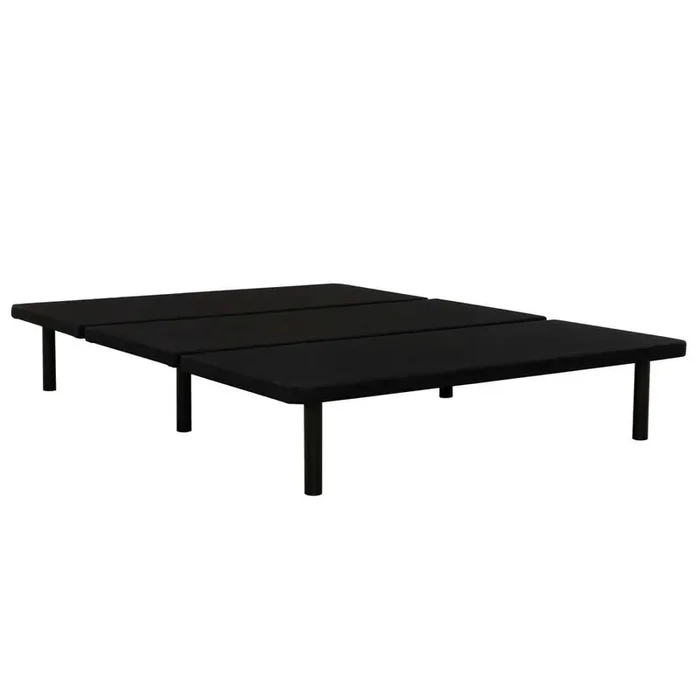 Primo International – ZenBase Black Upholstered Full Platform Bed Frame – 65025