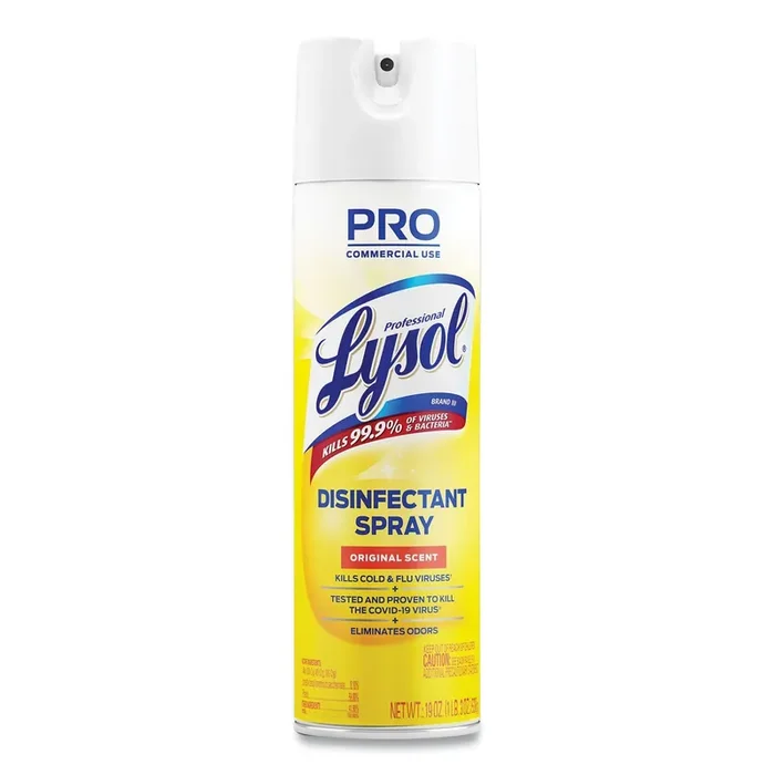 Professional LYSOL® Brand Disinfectant Spray, Original Scent, 19 Oz Aerosol Spray
