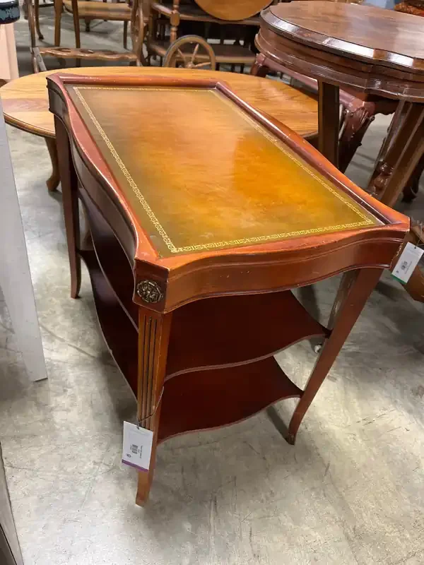 Project Table leather top