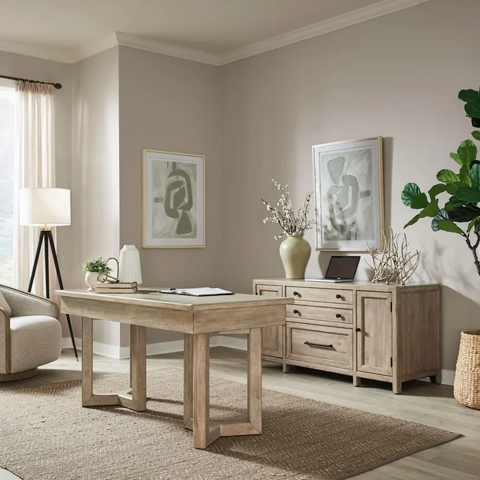 Proximity Place – 2 Piece Desk Set – Barley Buff