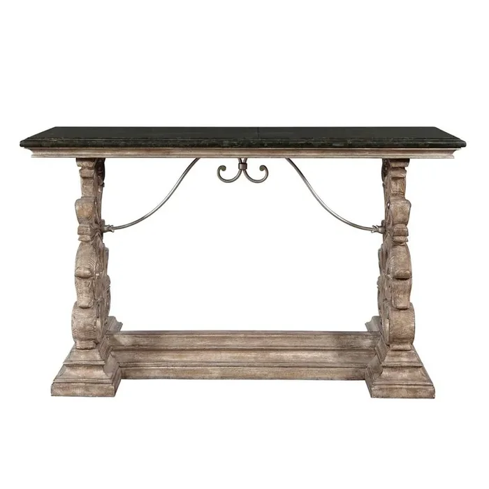 Pulaski – Marble Top Console Table – P301015_CLOSEOUT