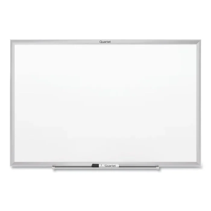 Quartet® Classic Series Nano-Clean Dry Erase Board, 72″ x 48″, White Surface, Satin Aluminum Frame