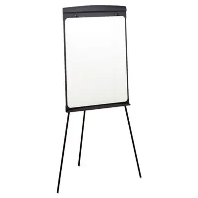 Quartet® Magnetic Dry Erase Easel, 27″ x 35″, Graphite Surface, Graphite Gray Plastic Frame