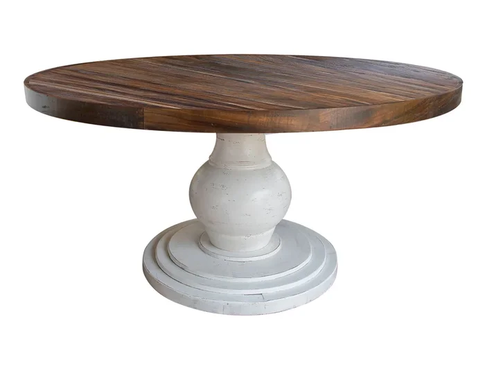Rock Valley – Dining Table Round – Dark Brown