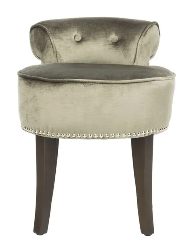 Safavieh – Georgia Vanity Stool – Sage – MCR4546H
