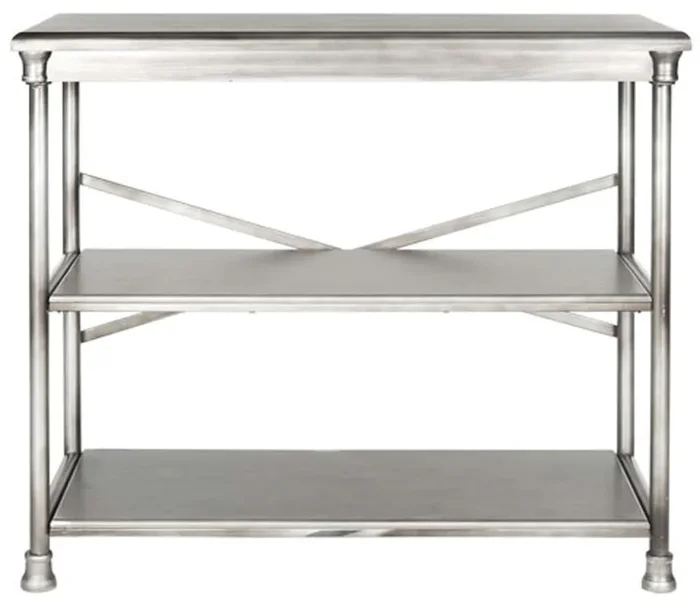 Safavieh – Jamison Med Bookcase – Silver – AMH1535A
