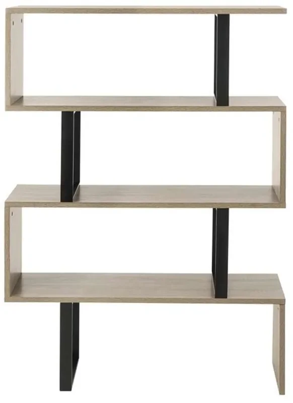 Safavieh – Louise Etagere – Light Brown – Black – FOX4283A