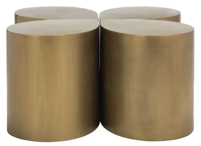 Safavieh – Tilly Coffee Table – Antique Brass – FOX3214A