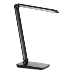 Safco® Vamp Lighting, Multi-pivot Neck, 16.75″ High, Black