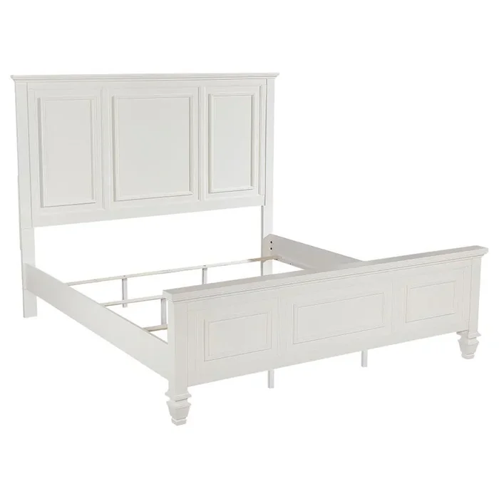 Sandy Beach – 63″ Panel Bed with High Headboard