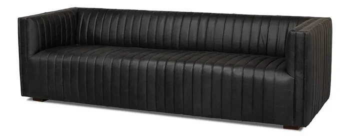 Sarreid Ltd – Everett Sofa – Black – 53795