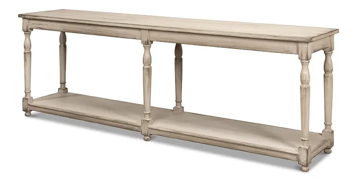 Sarreid Ltd – Jensen Console – Grey – 40685