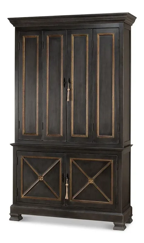 Sarreid Ltd – Painted Directoire Style Bookcase – 40706