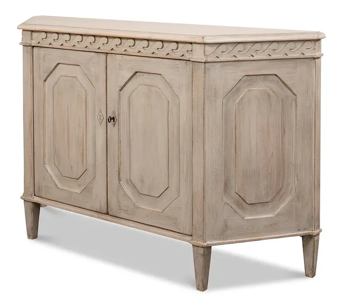 Sarreid Ltd – Wrenn Credenza, Stone Grey – 53411-1