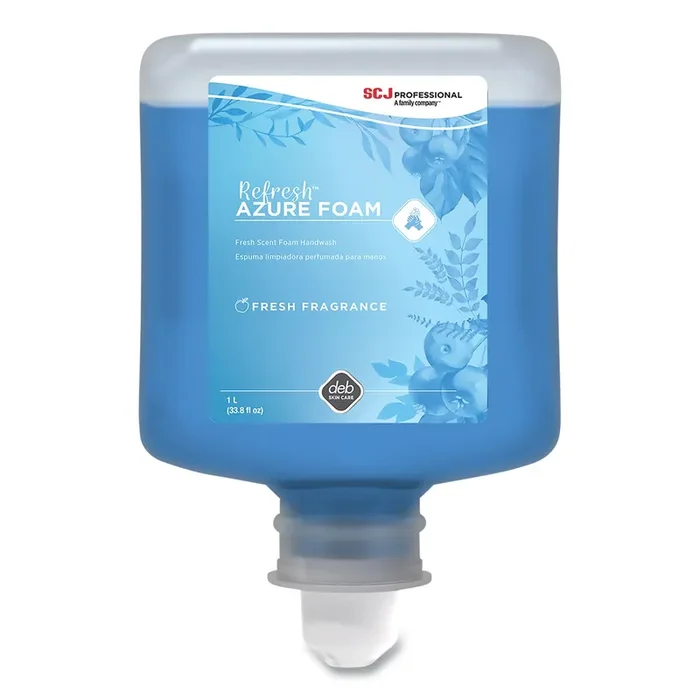 SC Johnson Professional® Refresh Foaming Hand Soap Manual Cartridge Refill, Fresh Apple Scent, 1 L, 6/Carton