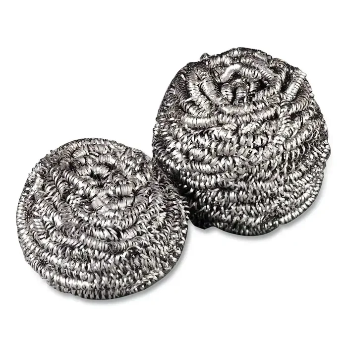 Scotch-Brite® Stainless Steel Scrubber, Silver