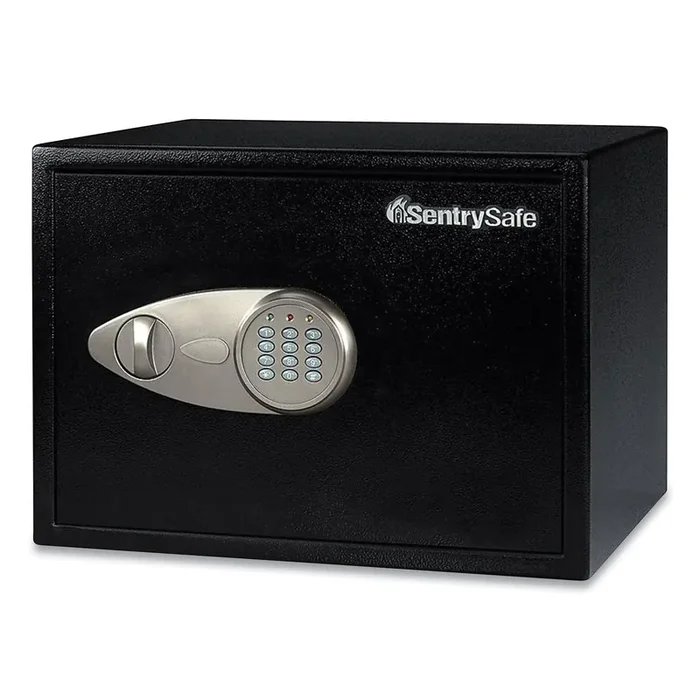 Sentry® Safe Electronic Lock Safe With Keypad, 1.18 Cu Ft, 16.9 X 14.6 X 10.6, Black