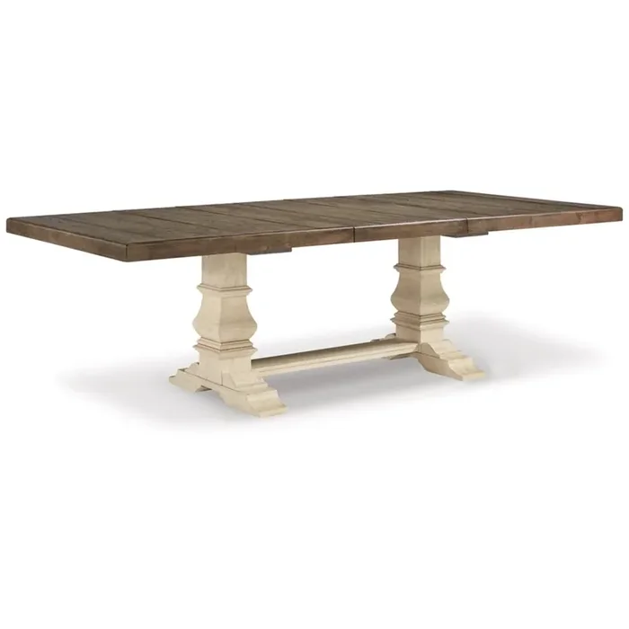 Signature Design by Ashley – Bolanburg Dining Table in Two-Tone