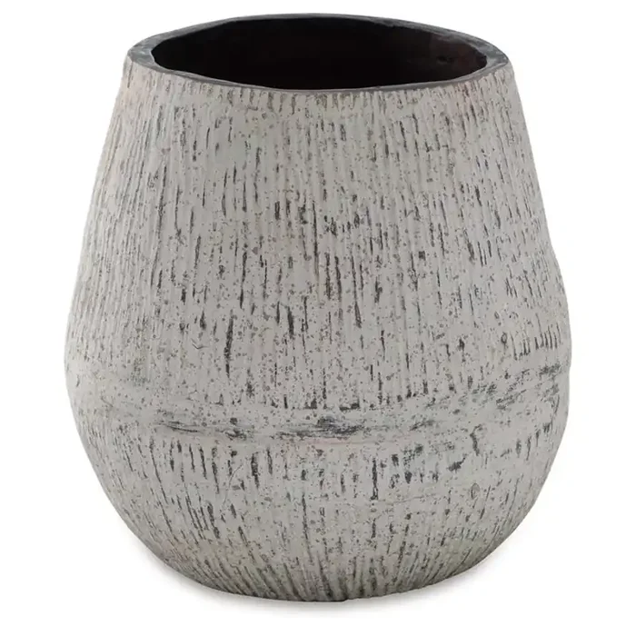 Signature Design by Ashley – Claymount Vase in Distressed Brown – A2000635