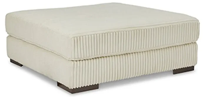 Signature Design by Ashley – Lindyn Oversized Accent Ottoman in Ivory – 2110408