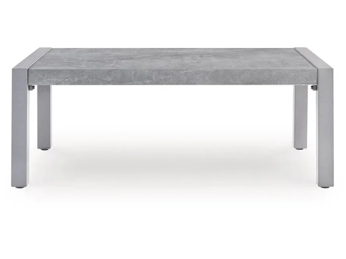 Signature Design by Ashley – Moonlight View Outdoor Rectangular Cocktail Table in Gray – P695-701