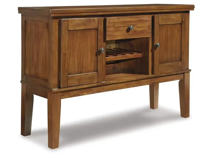 Signature Design by Ashley – Ralene Dining Room Server in Medium Brown – D594-60