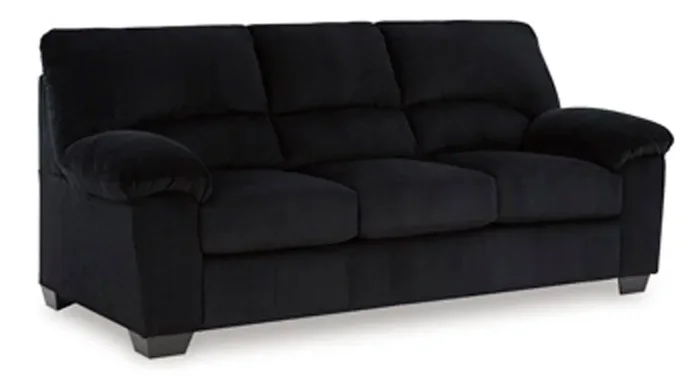 Signature Design by Ashley – SimpleJoy Sofa in Onyx – 2420438
